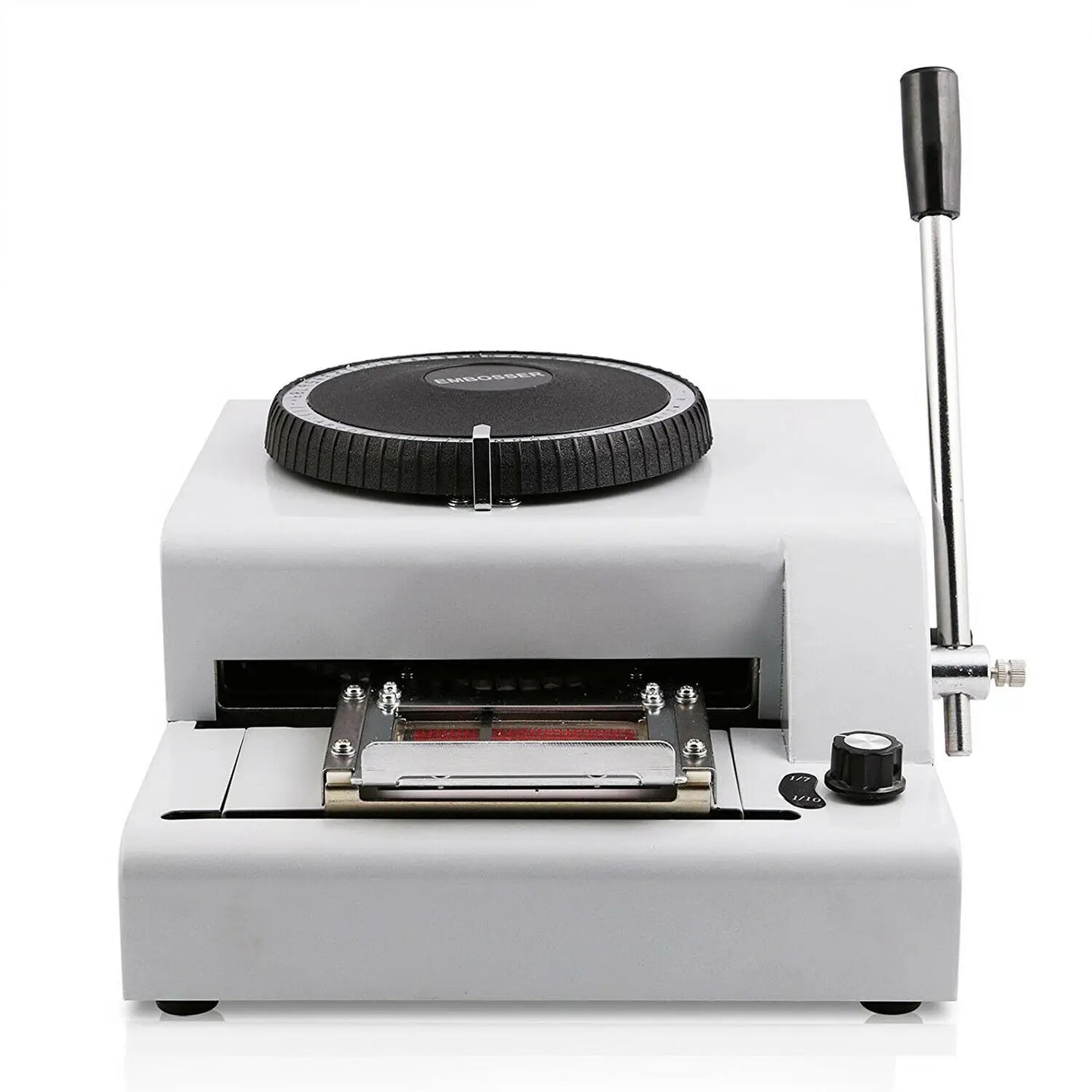 PVC Card Emboss Machine Manual Embossing 72 Characters