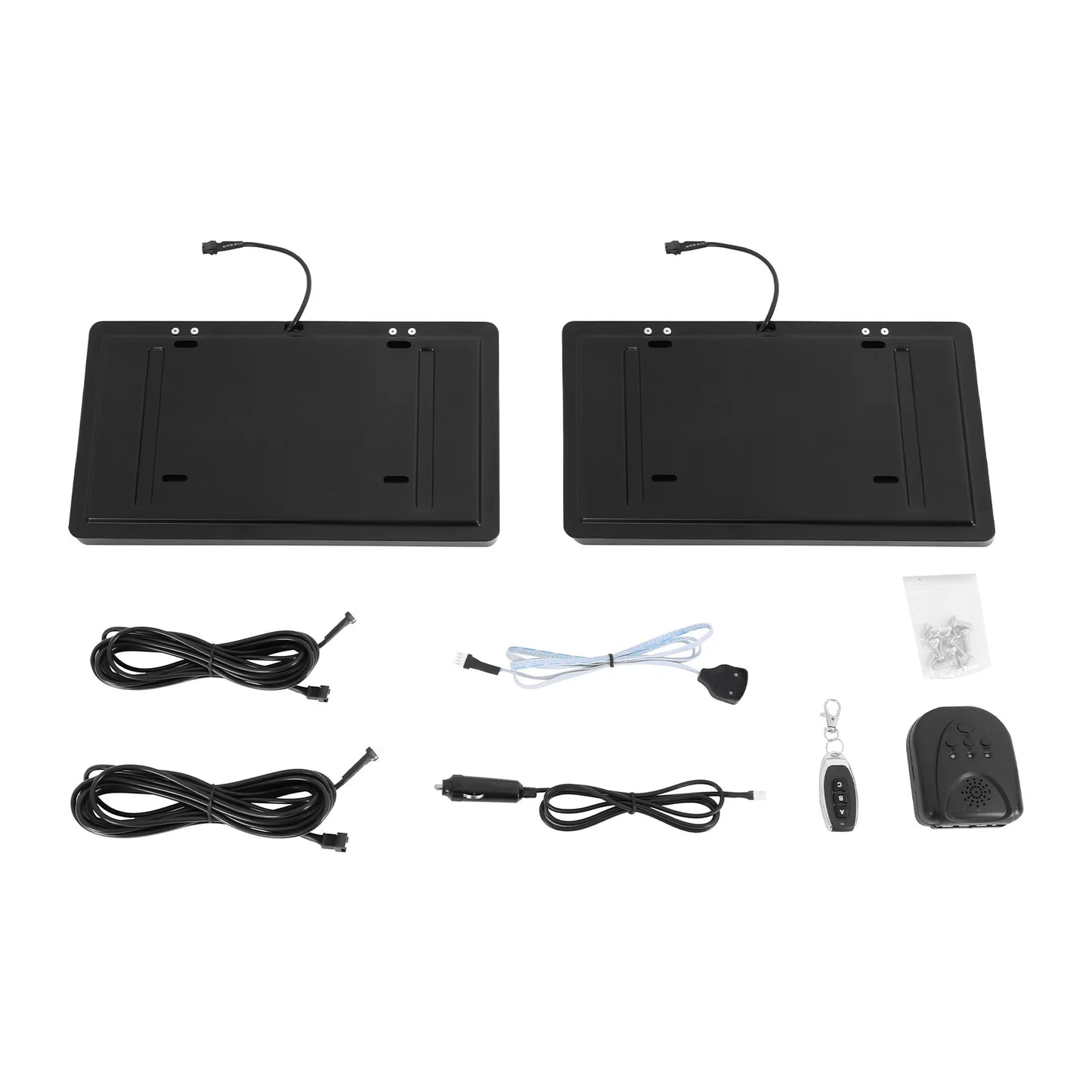 Remote Controlled License Plate Frame Flipper