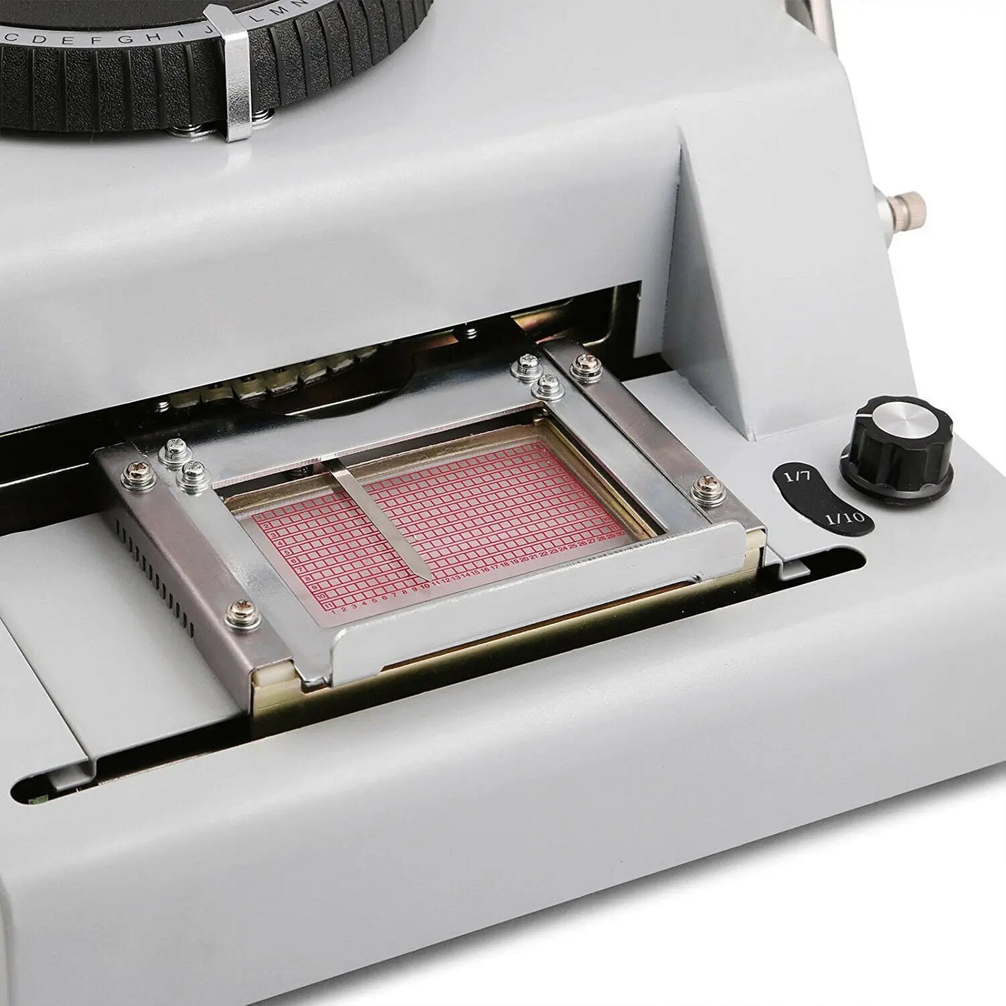 PVC Card Emboss Machine Manual Embossing 72 Characters