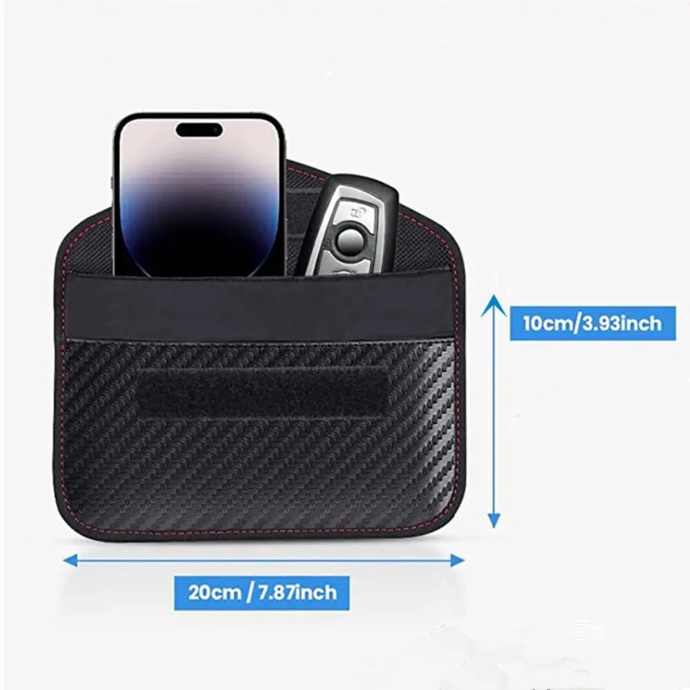 RFID Faraday Case Anti-theft Signal Shielding Pouch